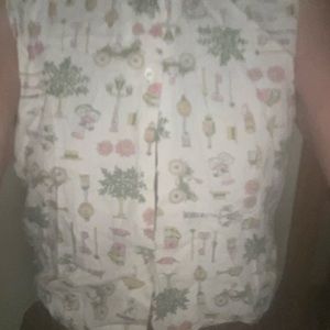 Adorable one of a kind true vintage 1960s woman’s top